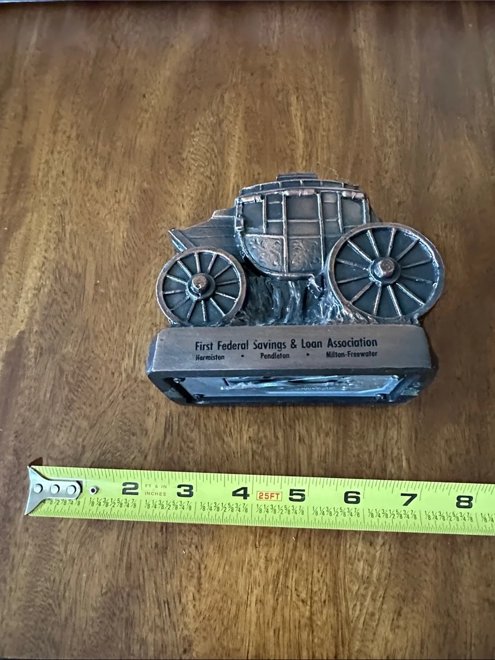 Antique-Style Stagecoach Accent Figurine - Unbranded